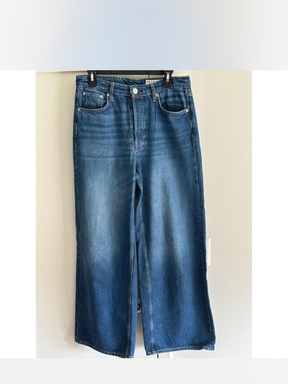 rag & bone Maya High Rise Wide Leg